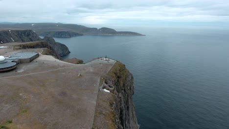 Cabo-Norte-(Nordkapp)-En-El-Norte-De-Noruega.