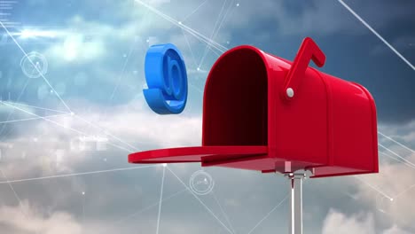 Red-mailbox