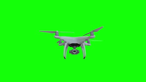 drone flying with action camera