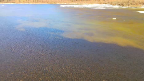 Spring-ice-drift-on-a-large-river-in-Yakutia-from-a-4k-drone