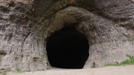 haunted mysterious helme caves estonia tilt down