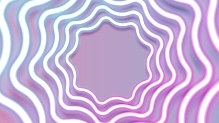 fond de mouvement au néon abstrait