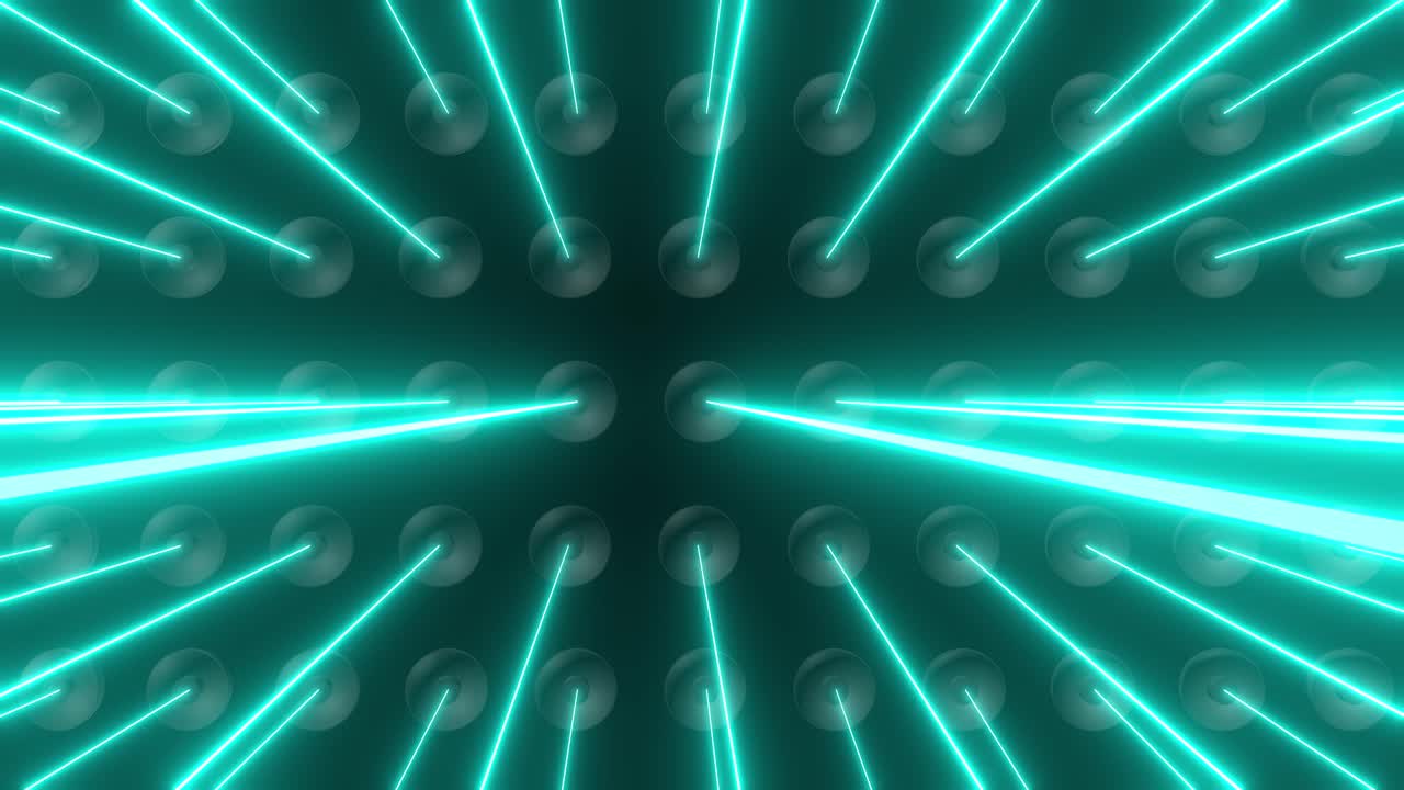 modello di neon geometrico astratto