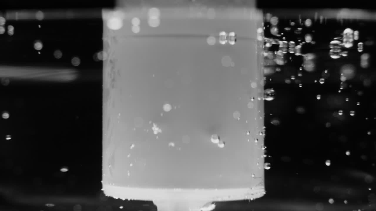 Water Experiment Black and White
