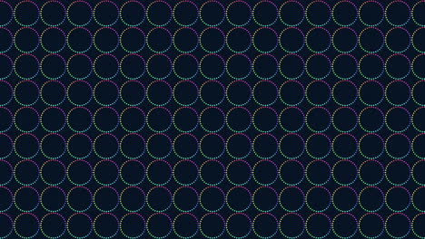 Circles-and-dots-pattern-with-neon-color