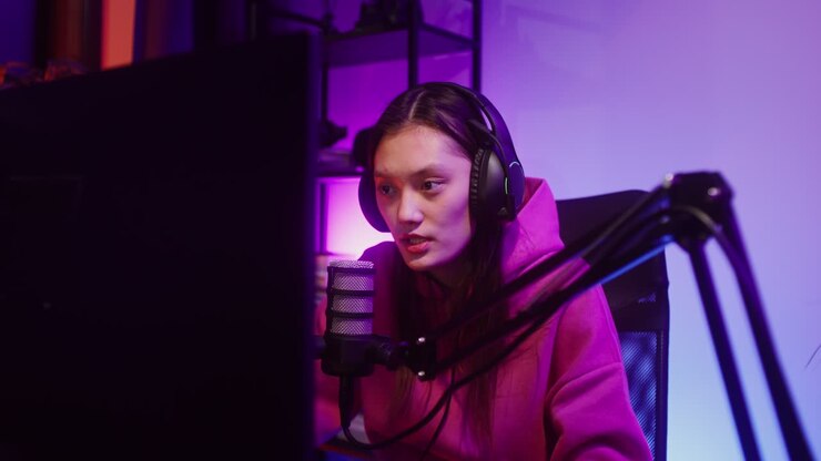 Gamer Girl in streaming online