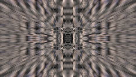 Charming bad trip effect light leak iridescent background. Seamless footage