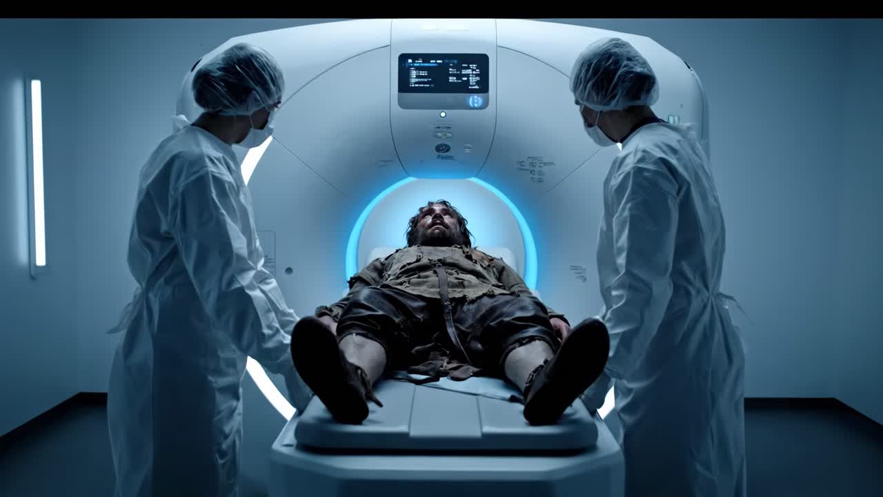 Patient Undergoing CT Scan