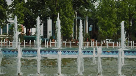 Fountain-in-Tashkent,-Uzbekistan