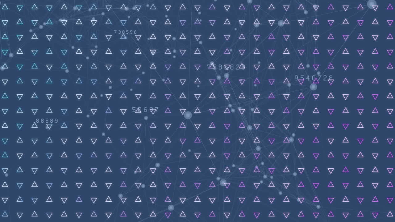 animación de formas que se mueven sobre el texto del dinero.