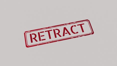 sello de retracción