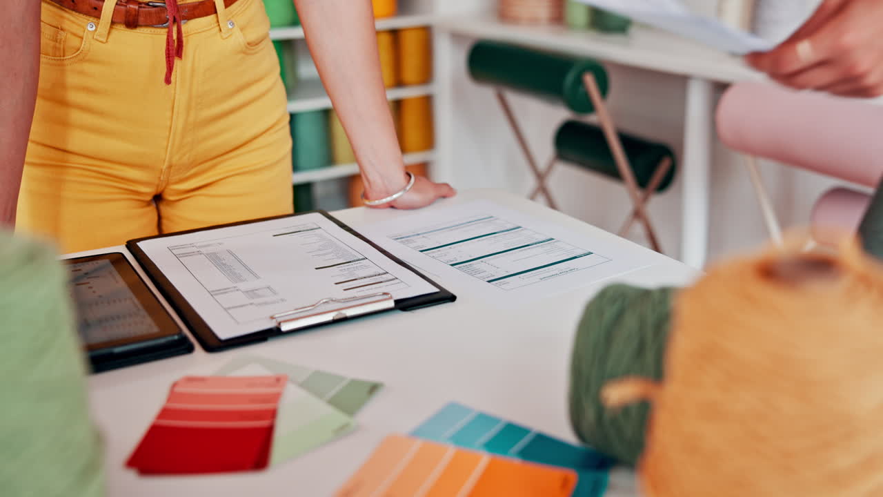 Women Collaborating on Design Project