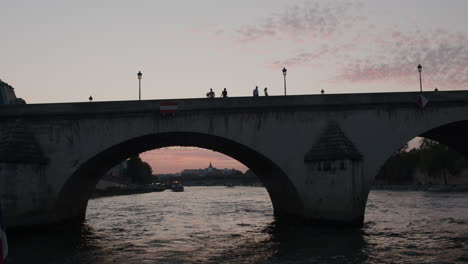 Paris---images-made-from-River-Seine---Bridge