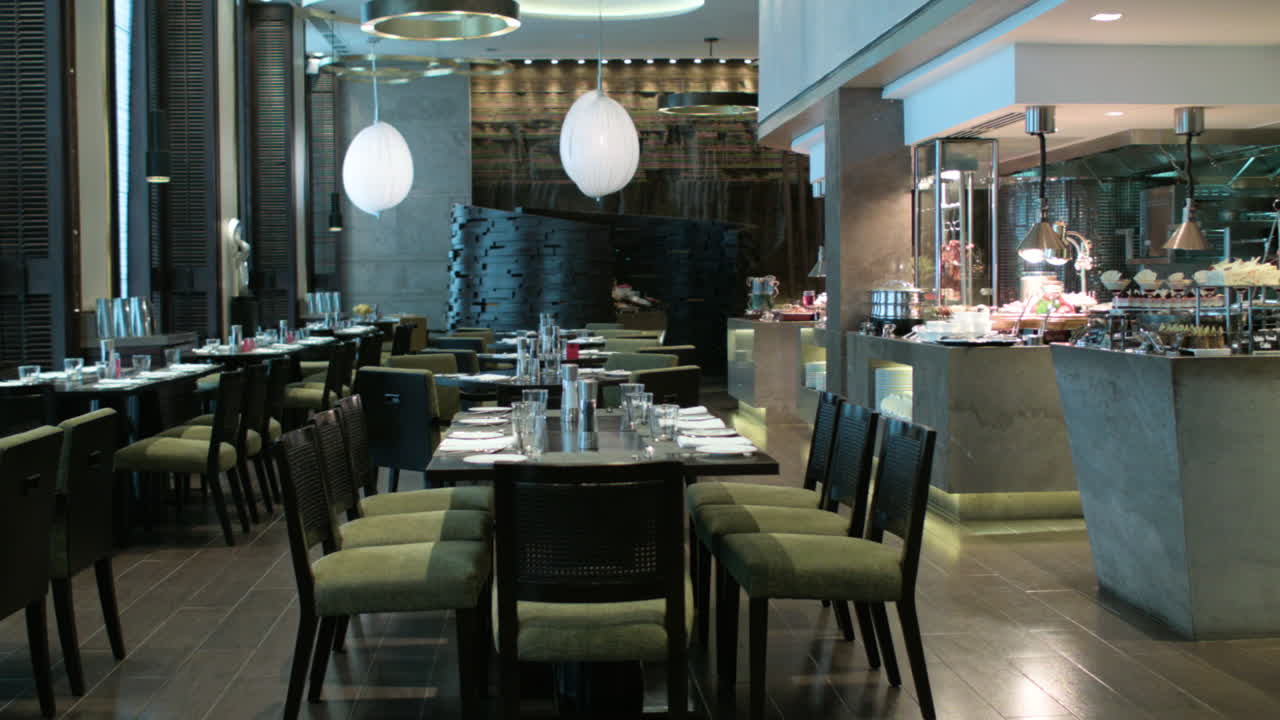 파인 다이닝 뷔페 스타일 레스토랑