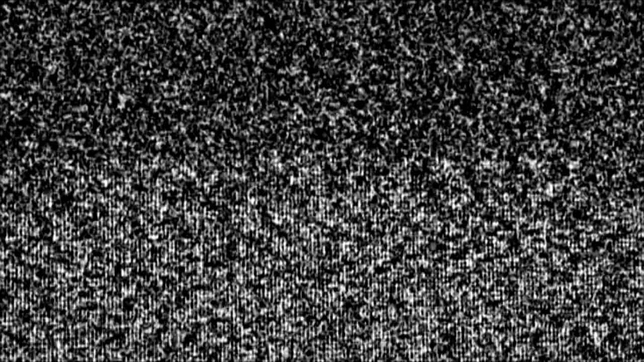 el ruido de la televisión analógica real. la televisión no tiene señal, ruido blanco