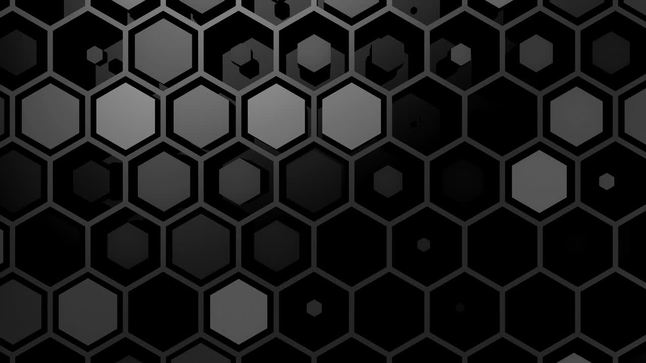 el fondo de los hexágonos