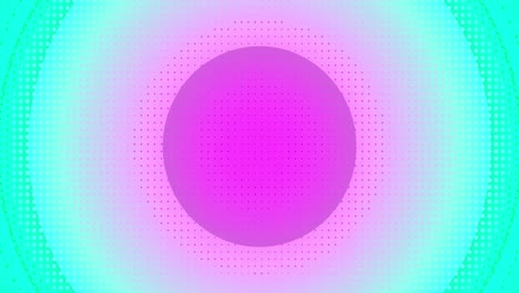 simple fondo animado abstracto de círculos rosados y azules