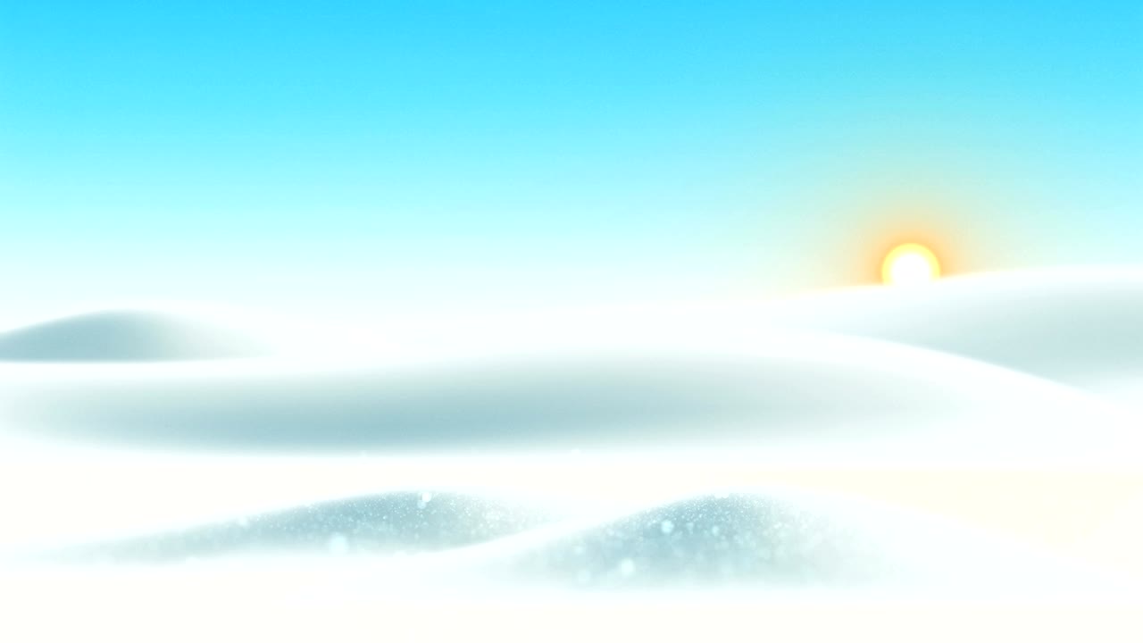 반이는 눈 겨울 비디오 배경 카드