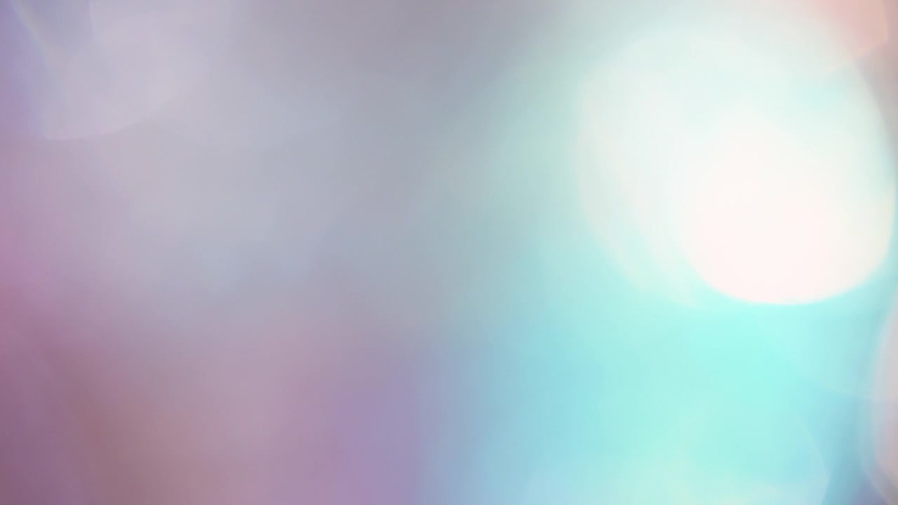 Dynamic Colorful Light Leaks with Bokeh Effect