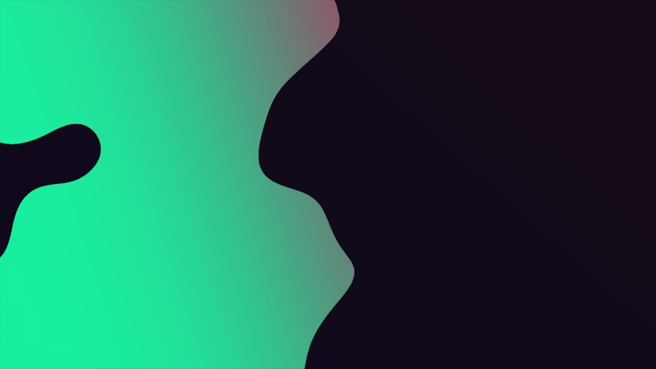 Gradient red and green liquid