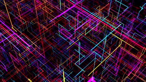 abstract background with circuit. digital illustration