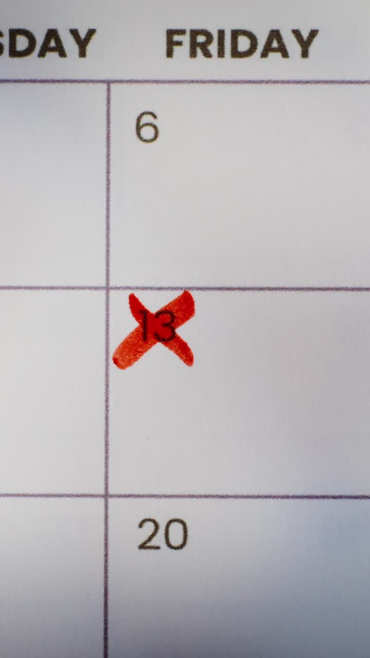 marcar fechas en un calendario