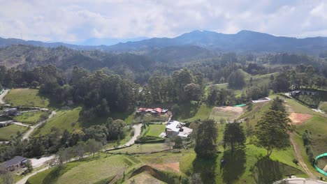 árboles y montañas de antioquia