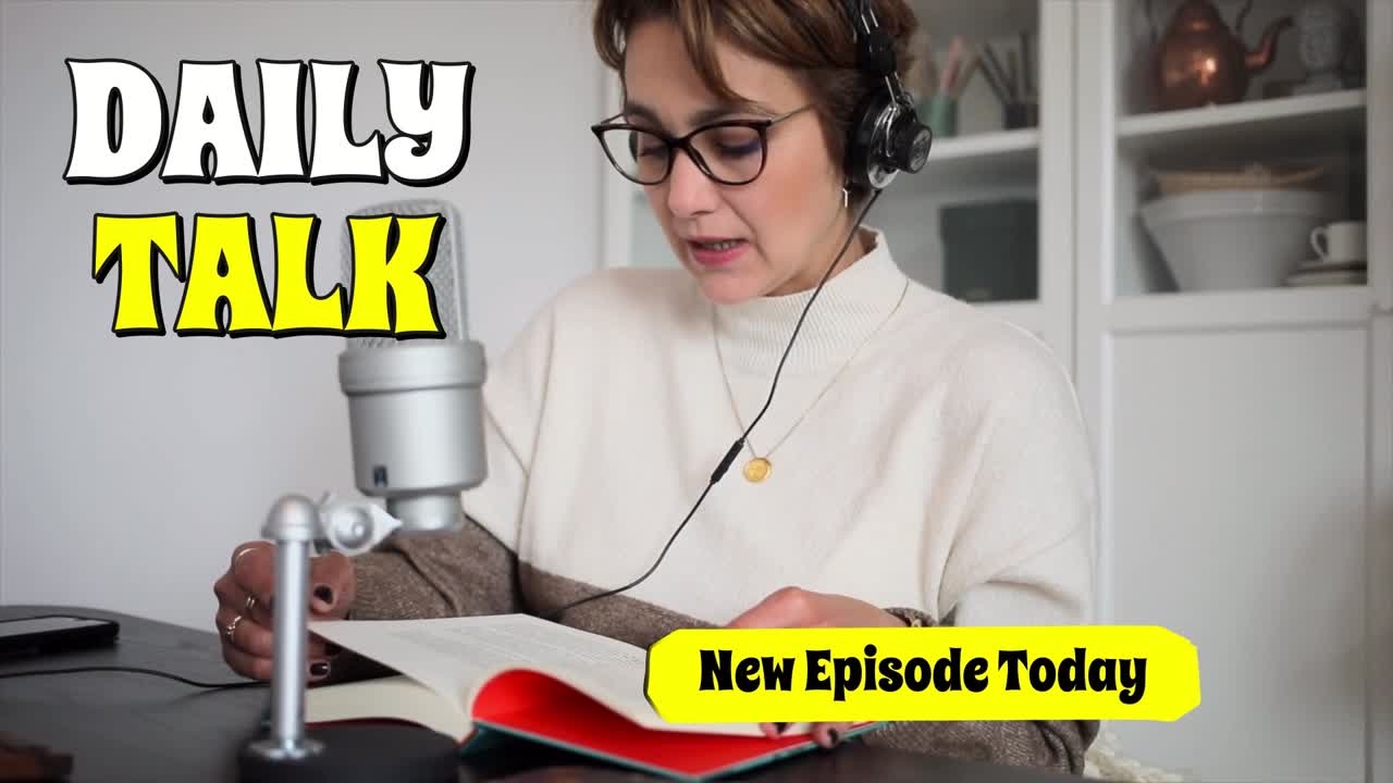Dynamic Comic Style Podcast and Talk Show Template