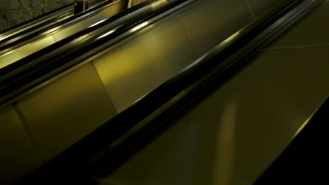 escalator in a building