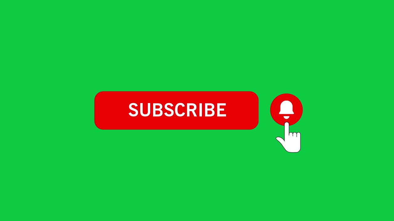 Animated Heart on green screen for social media. 4k video.
