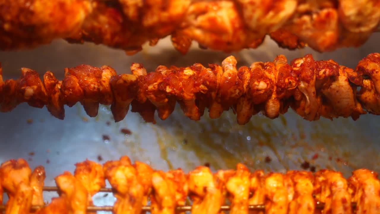 Grilled Chicken on Skewers