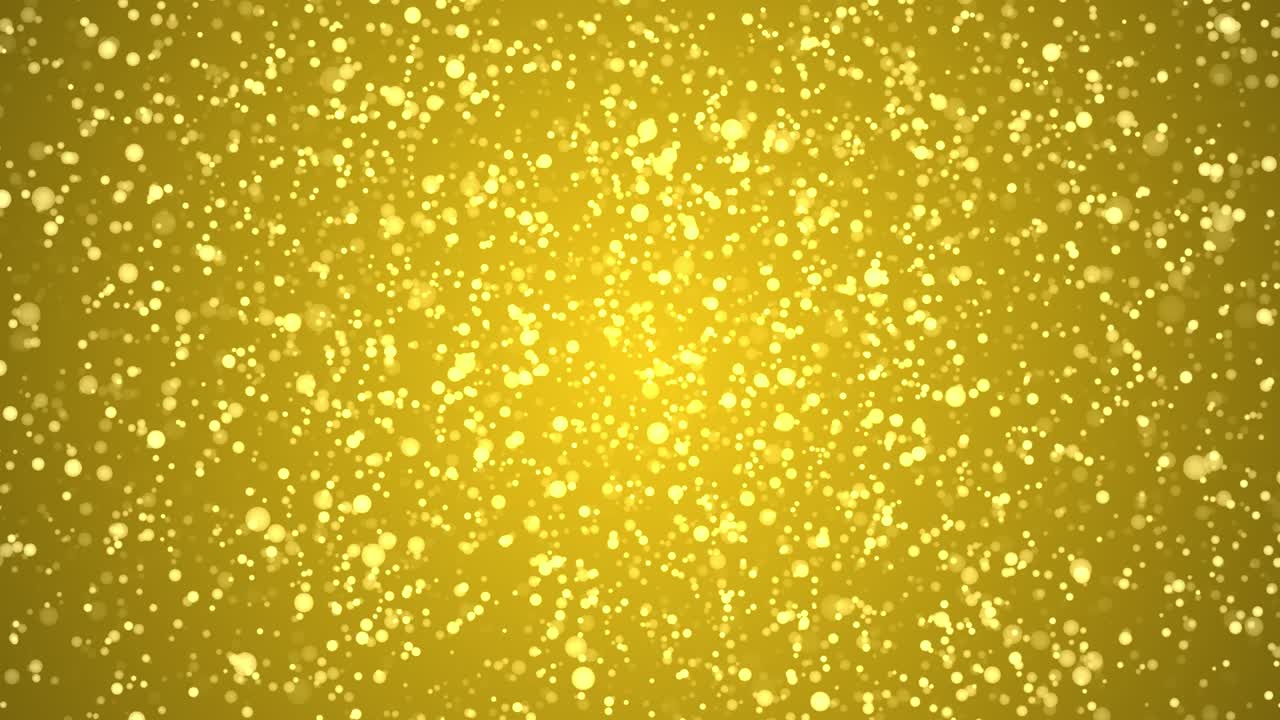반이는 빛과 함께 금 반이는 배경 빛 confetti.abstract 금 입자 운동 배경
