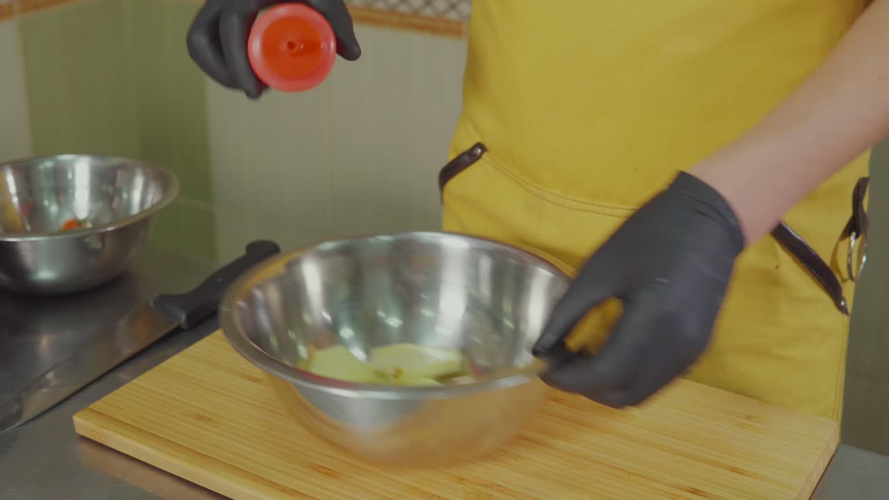 mantequilla de condimento de chef