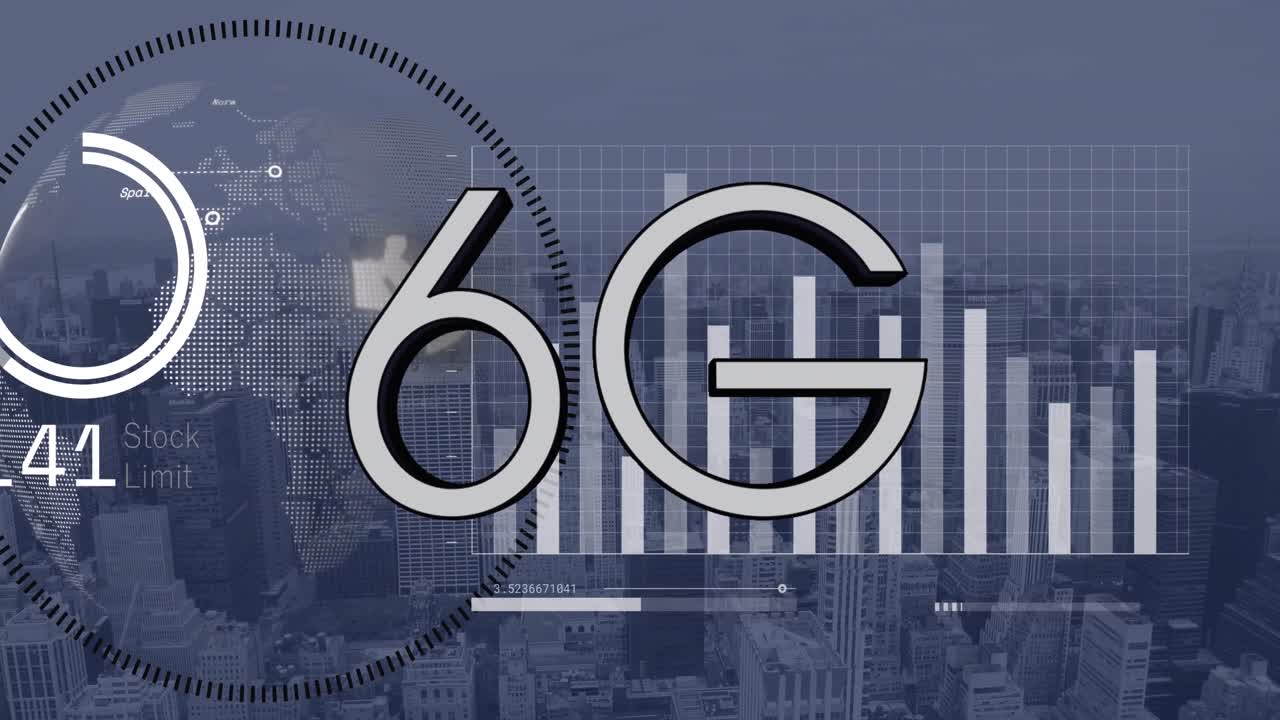 6g 텍스트 및 데이터 처리의 애니메이션