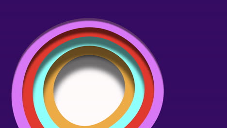 vibrant circles eye-catching design element for graphic and web