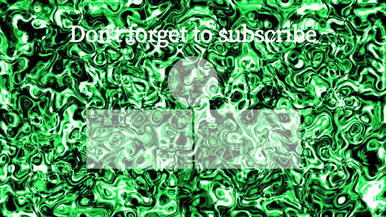 액체 금속 이동 엔드 카드 엔딩 스크린 모션 그래픽