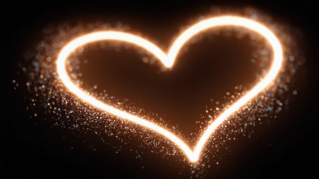 Un'esposizione accattivante di cuori dorati scintillanti che irradiano amore e luce, perfetta per celebrare affetto, romanticismo e momenti gioiosi insieme
