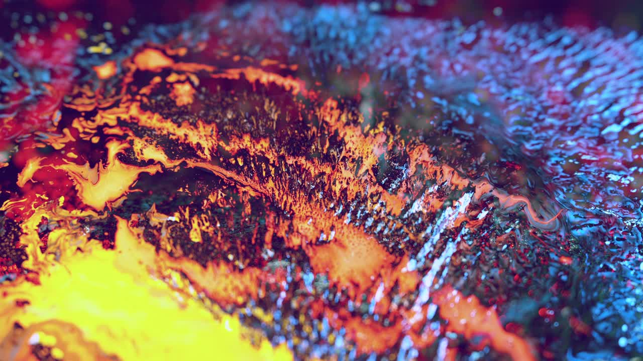 Filmato 4K di ferrofluido
