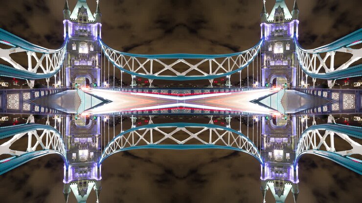 Tower Bridge Abstrakt 4K 00