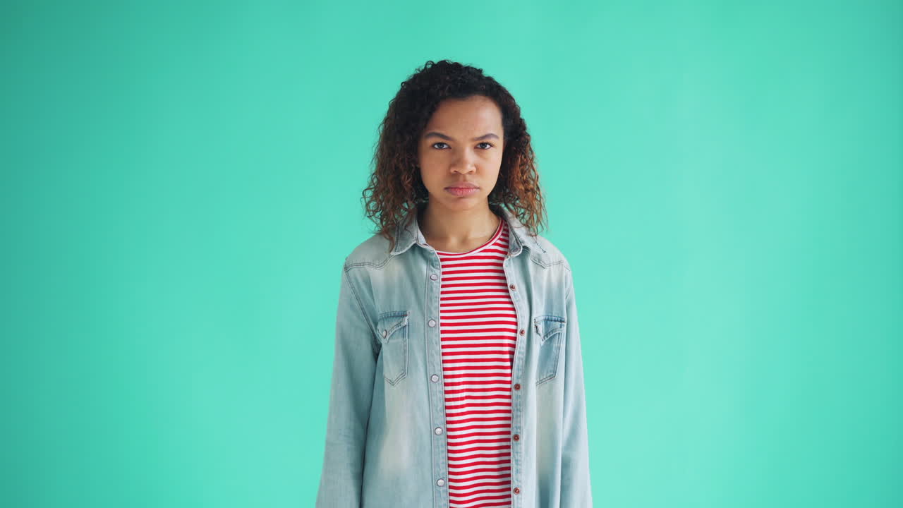 Woman Expressing Frustration