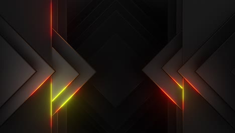 abstract geometric dark technology background