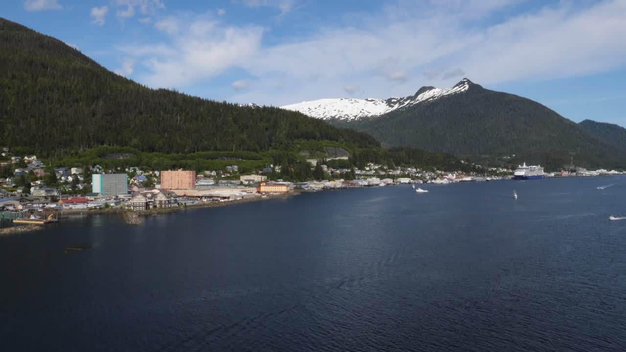 Summer in Ketchikan, a beautiful city in Alaska.