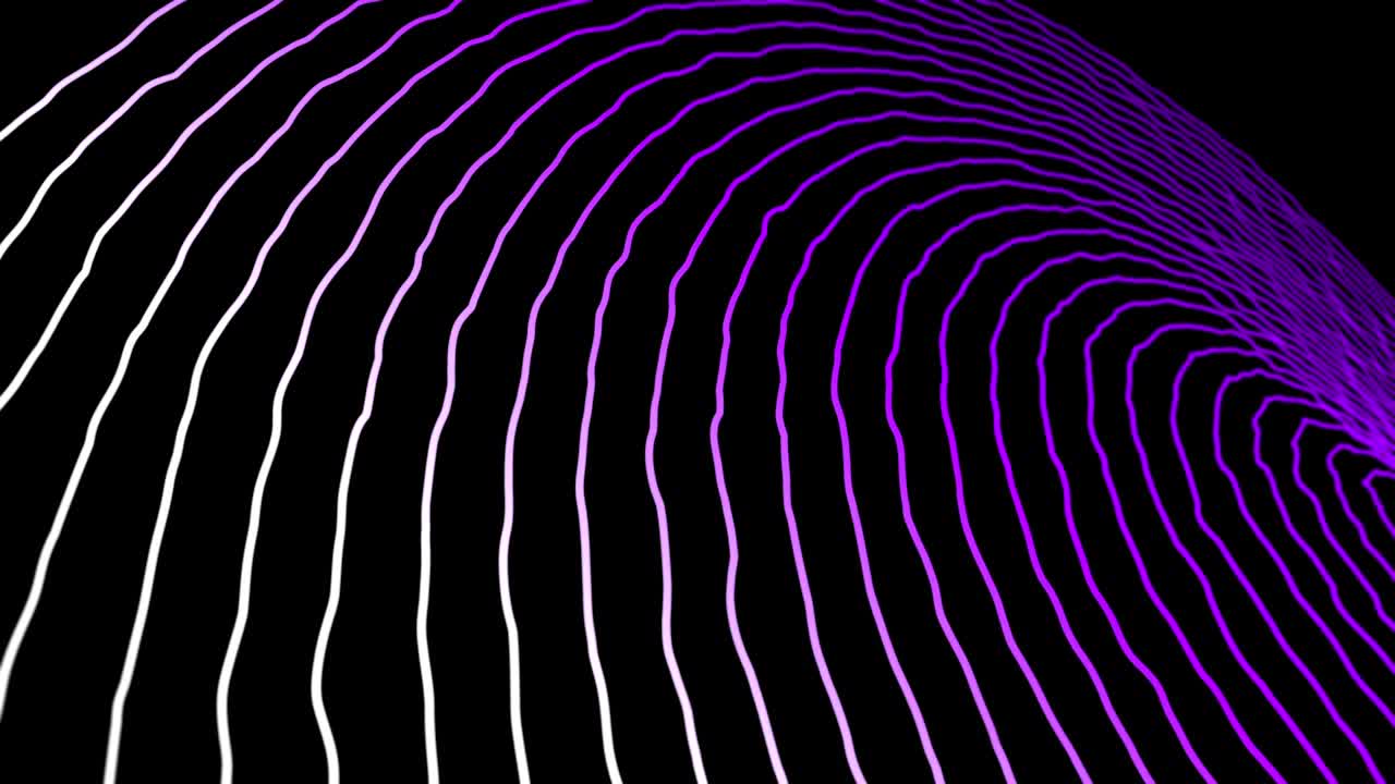 abstract waving fractal colorful spinning disk loop modern background
