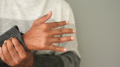 hand close-up