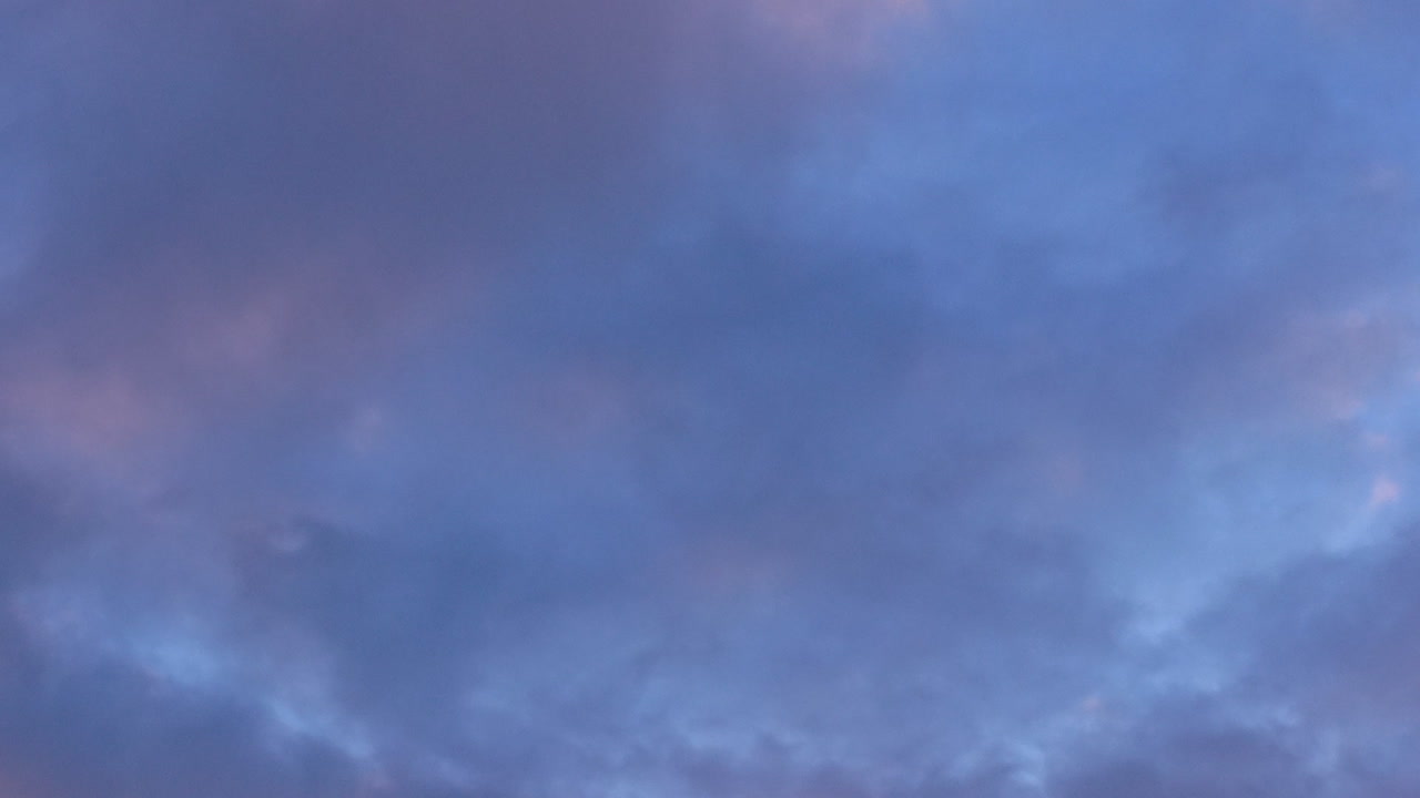 Clouds in the sky. Time Lapse