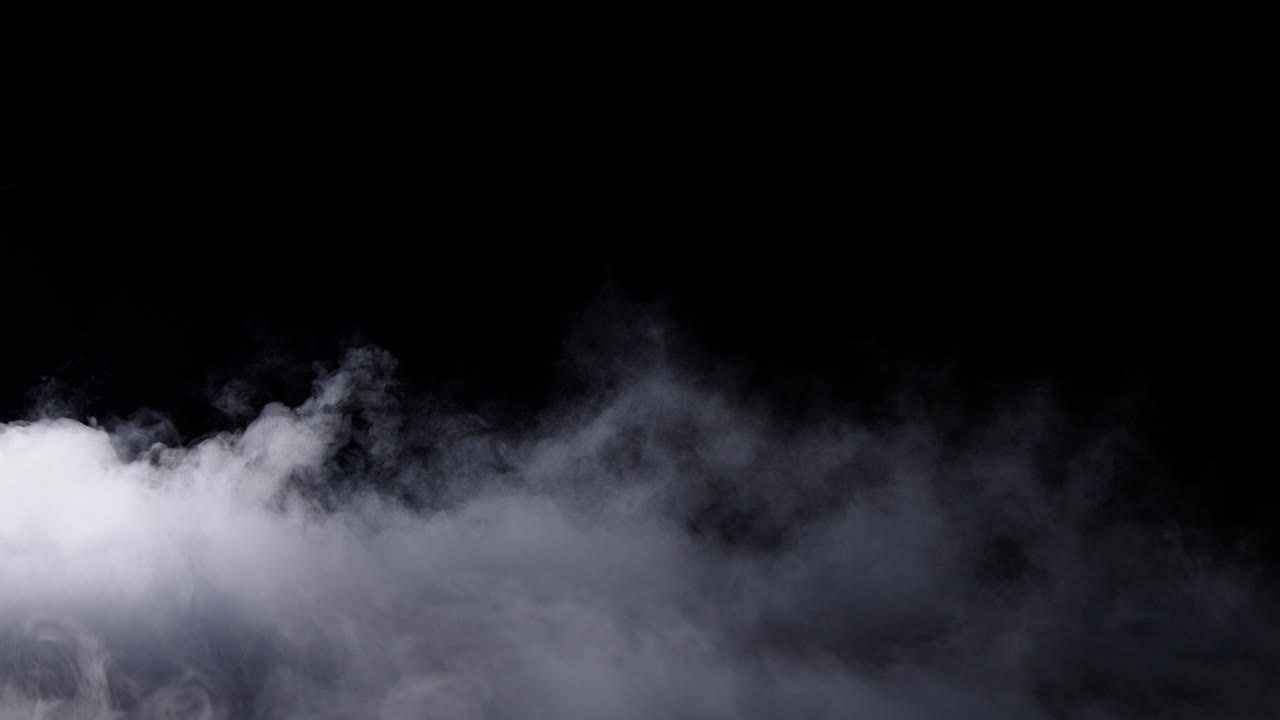 hielo seco realista nubes de humo niebla