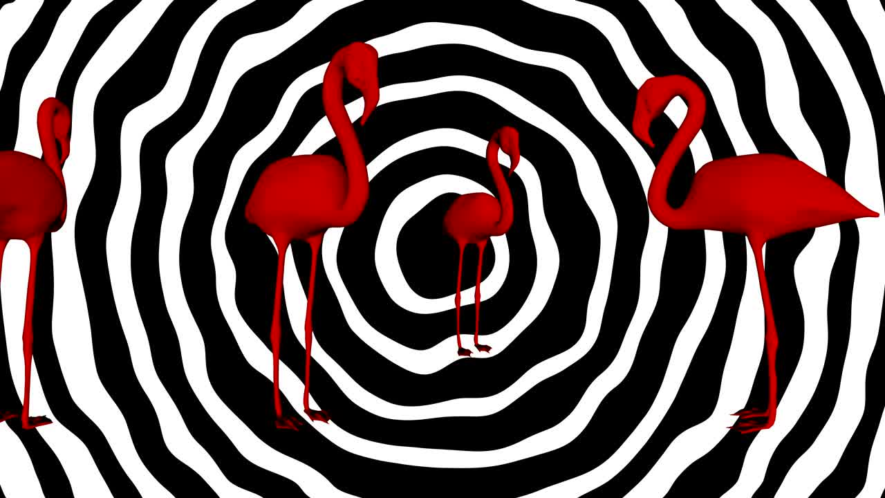 el bucle de vj abstracto