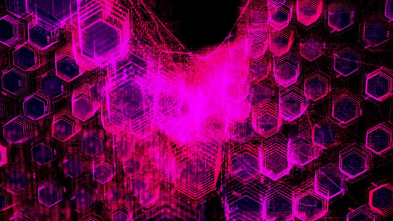 patrón hexagonal geométrico abstracto