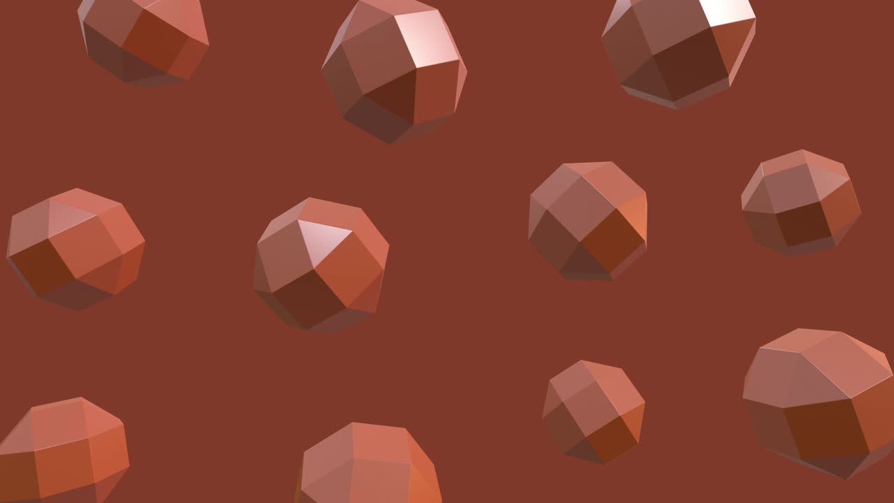 알파 채널과 함께 3d 렌더 애니메이션 - prores 4444. 투명한 배경