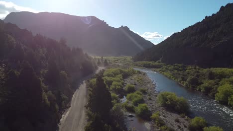 Natürliche-Landschaft,-Aufgenommen-In-Patagonien,-Argentinien,-Südamerika